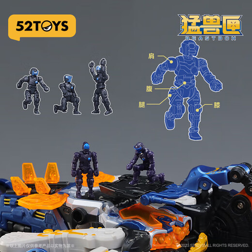 52TOYSBEASTBOX猛兽匣系列飓风 蝎子潮流机甲变形模型手办玩具摆件 猛兽匣系列飓风 蝎子