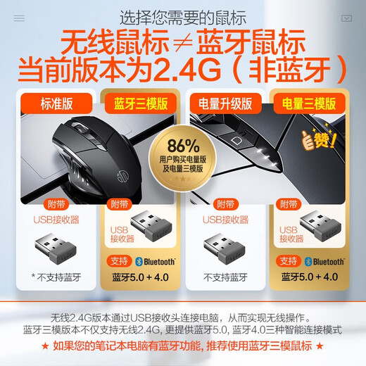 英菲克（INPHIC）F1二代无线鼠标可充静音办公人体工学适用于台式机笔记本电脑无限2.4G通用便捷Typec电量显示 【充电电量显示旗舰版】F1二代黑