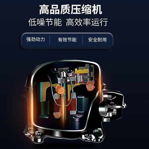 Royalstar small freezer household small frozen fresh-keeping mini refrigerated commercial horizontal freezer single-use breast milk storage cabinet energy saving first-level energy saving nationwide joint warranty single temperature 158L