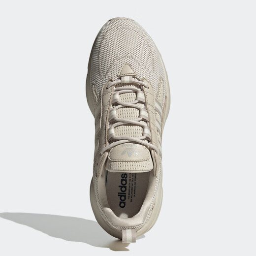 阿迪达斯 （adidas）三叶草男鞋女鞋夏季运动鞋网面透气跑步鞋复古老爹鞋休闲鞋JQ3927 JS3027/米灰 38