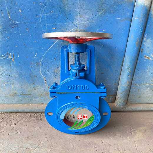 
Yangshengfu slurry gate valve knife type gate valve pulp slurry valve slag discharge plug valve ZT9928 cast iron clamp Heavy duty DN65
