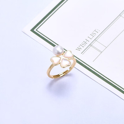 OLIVEIRA OLIVEIRA Pearl Pendant Ring Earrings New Three-piece Set Set Series C3-1295-1