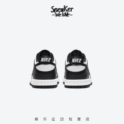 Nike Dunk Low Gs Schwarz-Weiß-Panda Low Top Casual Shoes CW1590-100 39