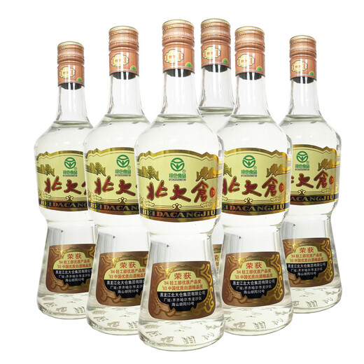 Liqueur à la sauce beidakuang buyou 50 degrés 680 ml * 6 bouteilles entières ration ration vin