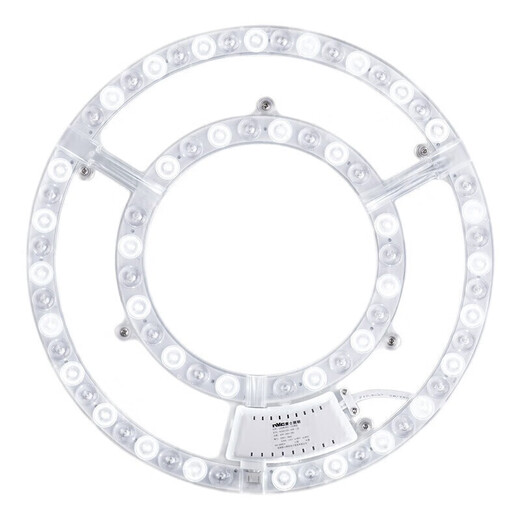 Less (NVC) LED lamp plate lamp strip ceiling lamp wick replacement light source modification board ring modification lamp 36W - positive white light