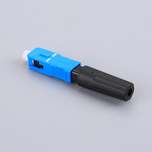 科路士 FTTH光纤入户预埋式电信级SC/UPC光纤快速连接器冷接头尾纤皮线光缆光纤冷接子直尾型方头 电信级SC冷接子 1个装
