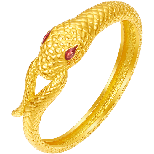 Saturday Fu Ling Snake Gold Ring Zodiac Snake Zodiac Year Birthday Gift Price A0113175 No. 12 Approximately 2.29g