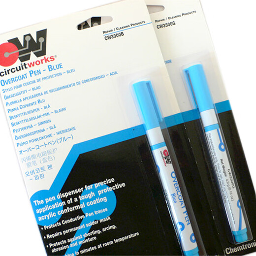 ITW green oil pen CW3300G coating pen circuit board circuit solder resist green oil repair pen insulation PCB green oil CW3300G