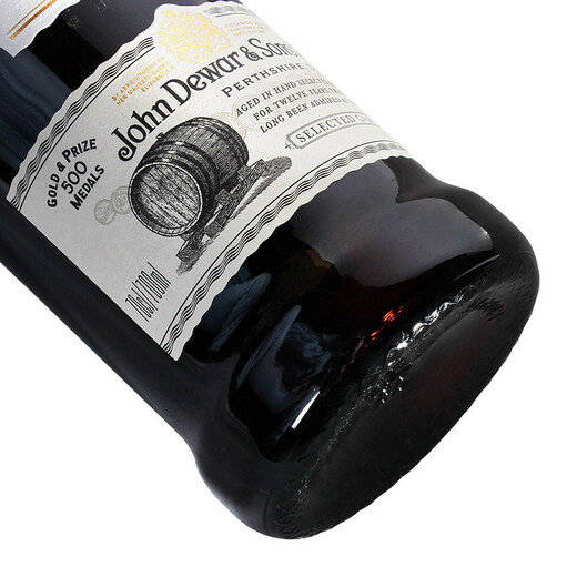 帝王洋酒进口Dewar's帝王12年苏格兰调配威士忌700ml