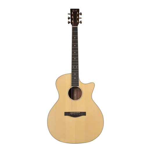 Fanxi Fivcil Little Whale S1 Fichte Peach Core Holznudelliste Anfänger Volk Bernstein Gitarre Gitarre S1-Ga 丨 41 Zoll 丨 Login Gloss