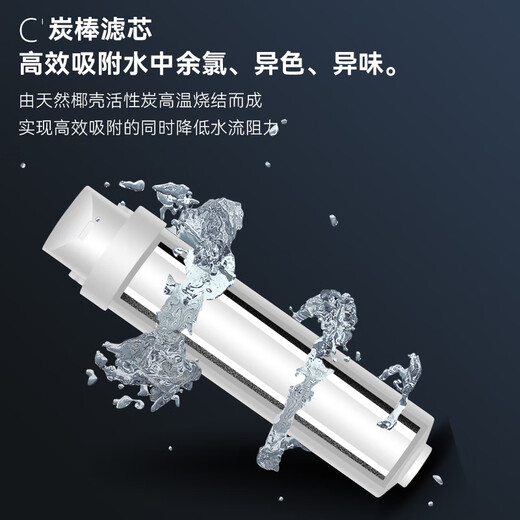 Dr. Midea Water Purifier S1 Filter Cell MRC1686/MRO1790B-75G G400 WAH500G HUALING GENERAL ADECTABLE PARA MRC1592/1593/1786 Serie-75G Conjunto completo de 4 [PP+C1+Ro+C2]