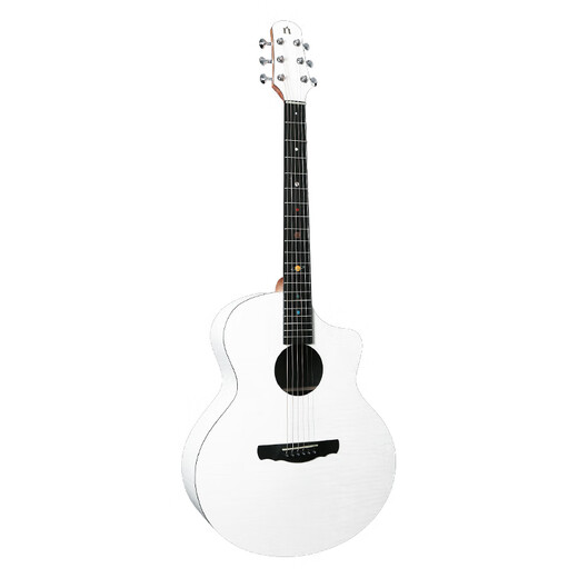 Natasha Mercury Beginner Folk Guitar HPL White High-Precision Guitar [Guitar Intelligence Agency] Mercury丨36-inch丨Notified Angle丨Original Sound Model