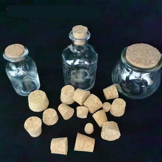 Oak stopper glass bottle stopper cork stopper tapered cork bottle stopper bottle cap wine stopper lid wine jar stopper wooden red wine wine cork universal stopper wishing bottle glass bottle 5 pcs 33*28*20