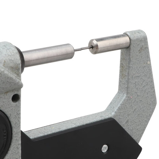 Three-measure wall thickness round head spline small probe single and double pointed digital display micrometer 0-25mm flat tip crimping height gauge JDP07 spline 0-25mm small head 1*5