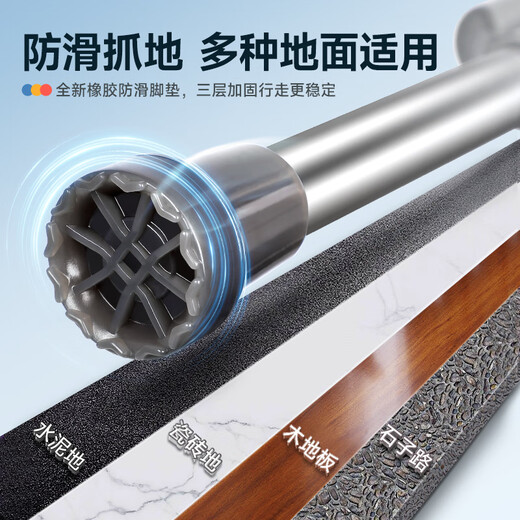 GUANAI medical axillary crutch fracture crutch underarm single crutch rehabilitation walker walking auxiliary anti-slip adjustable thickened M crutch