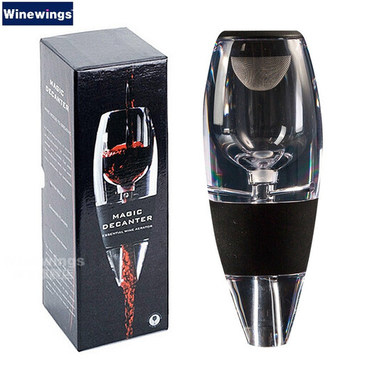 WINEWINGS Magic Quick Decanter Red Wine Filter Wine Decanter Pourer Transparent Acrylic Home Quick Decanter
