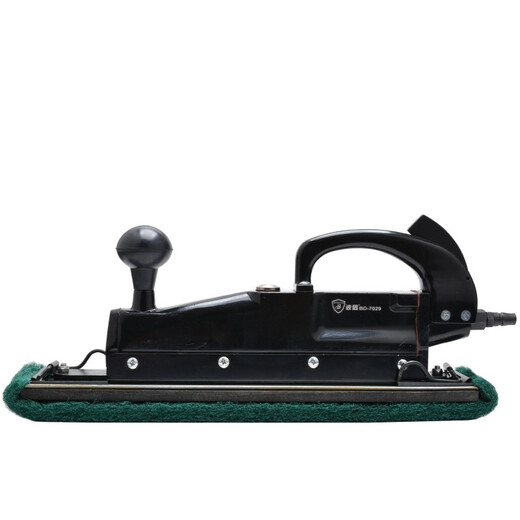 Bodun Máquina de papel de lija orbital Lijadora neumática alternativa lineal Lijadora de tela Lijadora Lijadora neumática BD-7029/6104 BD-7029-Domestic Black