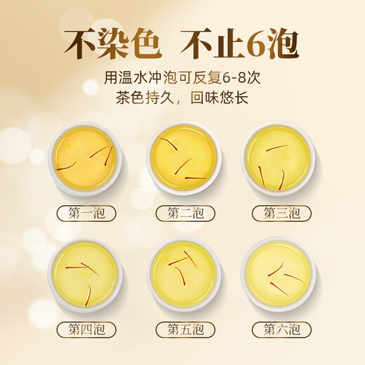 歌狮坦伊朗藏红花精选优质番红花全红长丝泡水养身茶 当季新花 送礼佳选 紫金轻奢礼盒2g