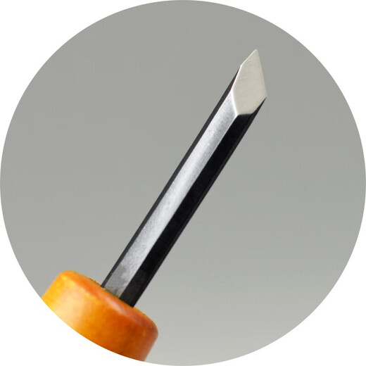 Japan imported ESION rubber stamp carving wood carving knife rubber brick carving knife printmaking carving knife single tool No. 2 round knife