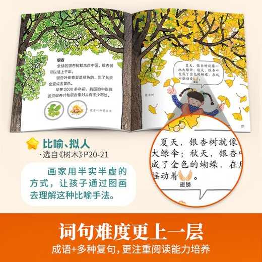 The complete set of Chinese graded reading materials for children on the lambs, grade 123456, grade 2 and 3 literacy cards, picture books, sound book, reading power, game, picture books, primary school transition, preschool kindergarten teaching materials, baby early education enlightenment cognitive story books, 0-3-6-8 years old, primary school, senior class books, parenting guide [10 volumes in total]