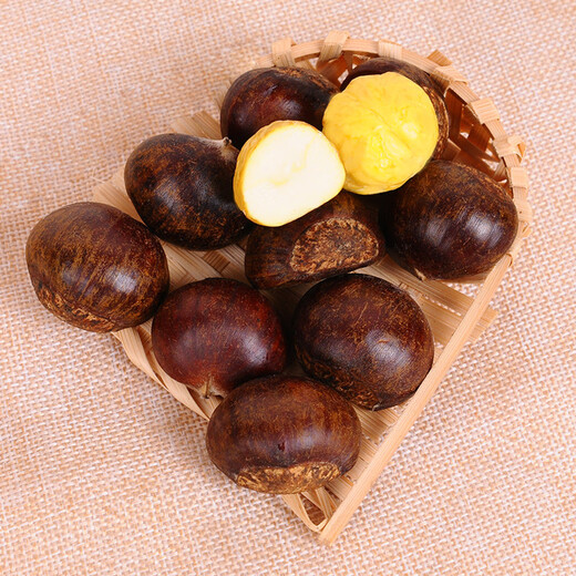 Jingmi Hebei Qianxi fresh chestnut net weight 2Jin Jin is equal to 0.5kg large grains (the size of a one yuan coin) sent directly from the source package