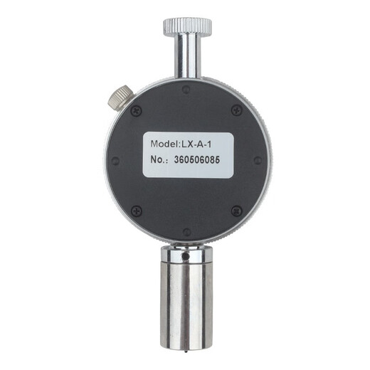Three-quantity rubber silicone Shore hardness tester type A portable high-precision lx-a c d tester holder JDJ01 LX-A type (softer rubber measurement)