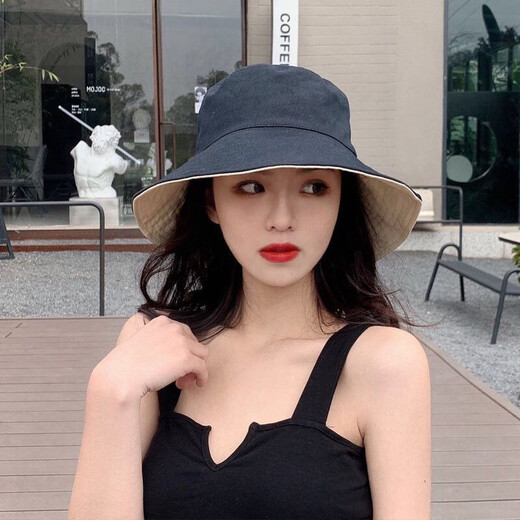 Dofinison Fisherman Hat Men's Sun Protection Hat Sun Hat Men's Fishing Hat Versatile Four Seasons Beach Hat Women's Sun Hat Fisherman Hat Widened Brim + Windproof Rope