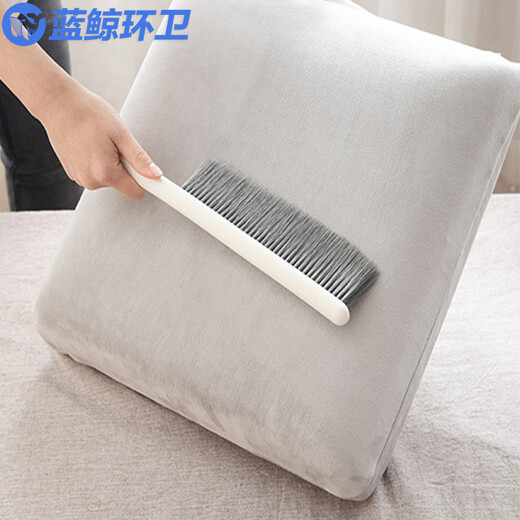 蓝鲸环卫【象牙白+橄榄绿各一个】长柄软毛笤帚刷LJHW-9226