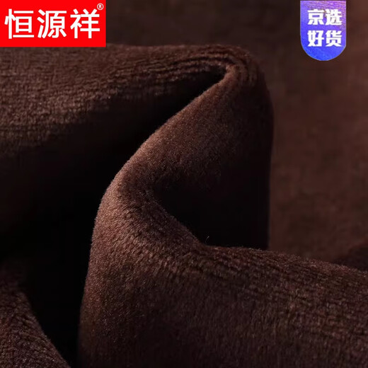 Hengyuanxiang light luxury high-end winter velvet thickened woolen sweater for men solid color half turtleneck pure wool machine washable men's sweater 170/88A