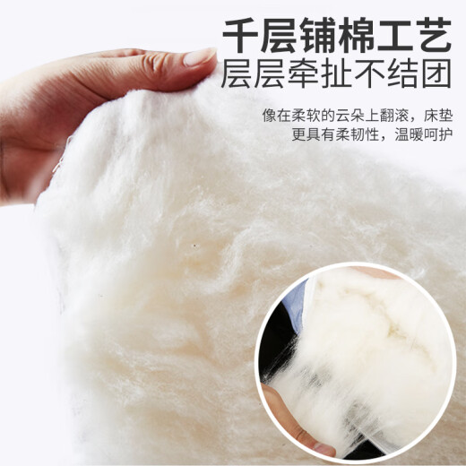 Nanjiren (NanJiren) Xinjiang cotton fiber autumn and winter quilt 5Jin [Jin equals 0.5kg] 150*200cm