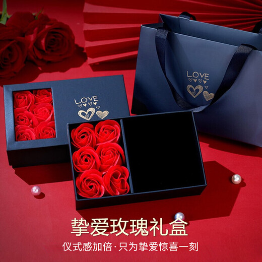 Crystal silver small gold brick necklace women's clavicle chain light luxury niche high-end pendant practical 925 silver jewelry birthday gift