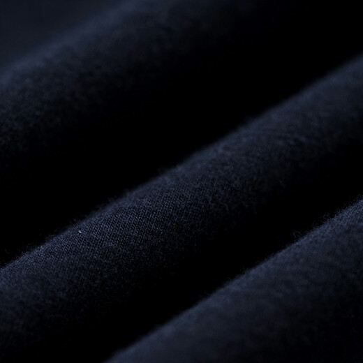 Three-gun autumn clothes, long johns, thermal underwear for men, stretch thin, slim fit V-neck, round neck, men's and women's Lycra cotton couple set, Lycra cotton solid color, men's navy V-neck XL