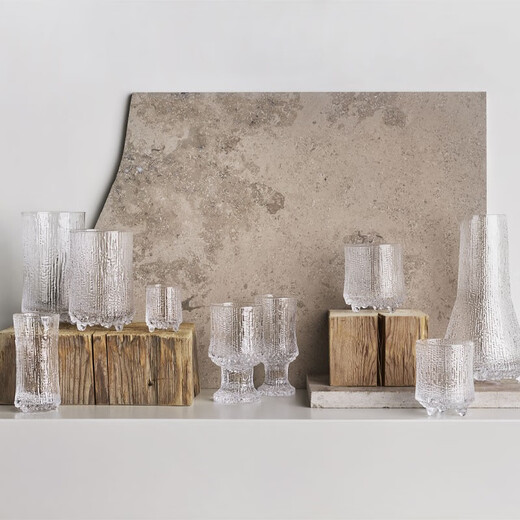 IITTALA Finland imported Ittala frozen whiskey glass set home glass water glass beer glass tall wine glass 160ml