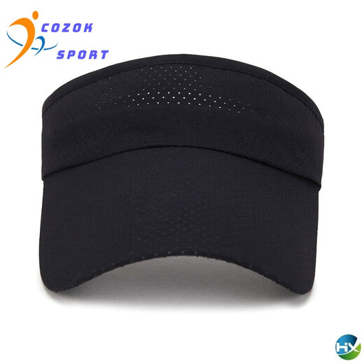 Cozok Sweat Guide Hut Marathon leerer Top-Hut-Schweiß-Absorbent Schnelltrocknen laufend luftabsorbent reiten schnell trocknend Männer Sonnenhut hellgrau