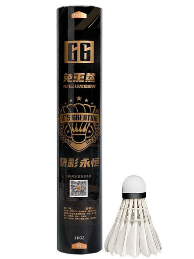 Liuhui Space Nr. 3 Badminton Wunderbare G6 Badminton Rückspülung Gänsefeder Training Wettbewerb 12 Bälle fliegen. Wunderbarer G677 Speed ​​Rückspülung Buckel