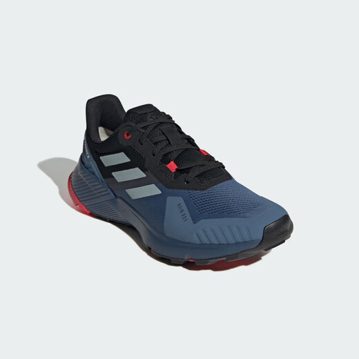 阿迪达斯 （adidas）男鞋2025夏季新款TERREX户外越野运动鞋帮网眼透气休闲鞋登山鞋 IH3880奇迹青灰 44 (270mm)