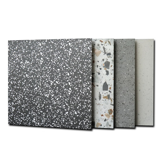 
The same style is suitable for Foshan terrazzo antique tiles 600x600 restaurant clothing store matte blue pink floor tiles shopping mall bathroom deep khaki ST6636