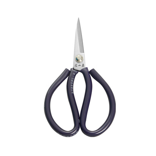 张小泉剪刀剪线头厨房工业裁缝特大号家用剪碳钢小号尖头皮革SK5 7111T-1进口钢长26cm