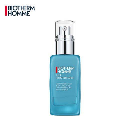 BIOTHERM Men's Purifying and Refining Essence 50ml (skin care, oil control, balanced moisturizing, hydrating and fine pores gift for boys)