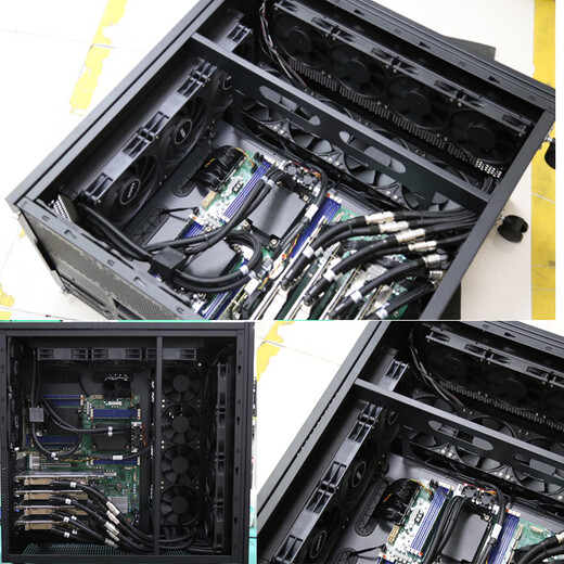 
IPCSTAR integrated server CPU water cooling radiator 9754 dual-channel workstation liquid cooling 420 Intel Xeon 8468 360 dual-channel SP5 [EPYC9004]