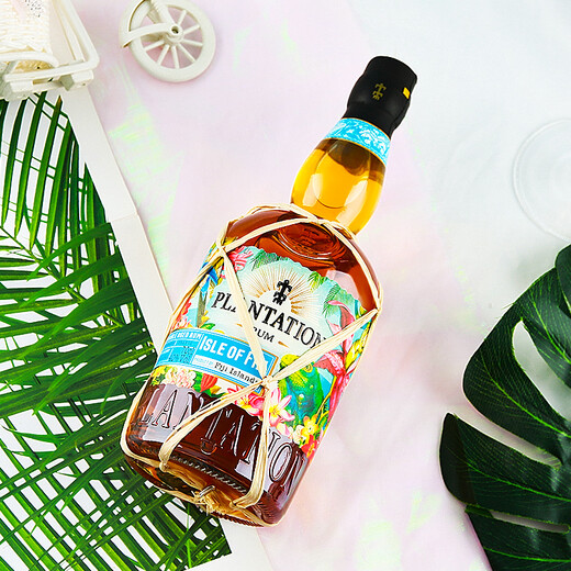 蔗园（Plantation）【原瓶进口】斐济岛屿朗姆酒洋酒调酒基酒 蔗园斐济岛屿朗姆酒 700mL 1瓶