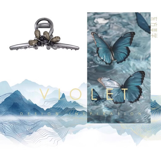 KAMALUN Star Brooch High-end Women's Exquisite Corsage 2023 New Luxury Suit Pin Holiday Gift Rose Gold