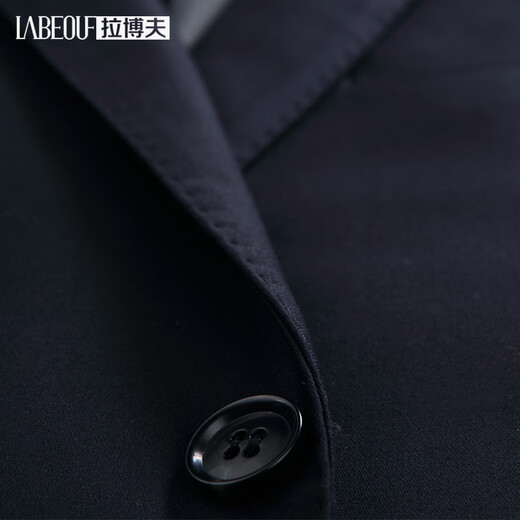 LaBeouf business meeting suit for men, middle-aged leader secretary 100% wool formal wear, autumn and winter light luxury banquet dress, gentleman black B version, 100% scarce fine wool, 50 yards/180 tops + trousers