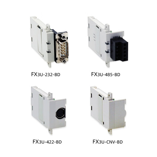 PLC FX1S FX1N FX2N FX3U-485-BD communication board 422 232 expansion board CNV-BD FX3U-485-BD