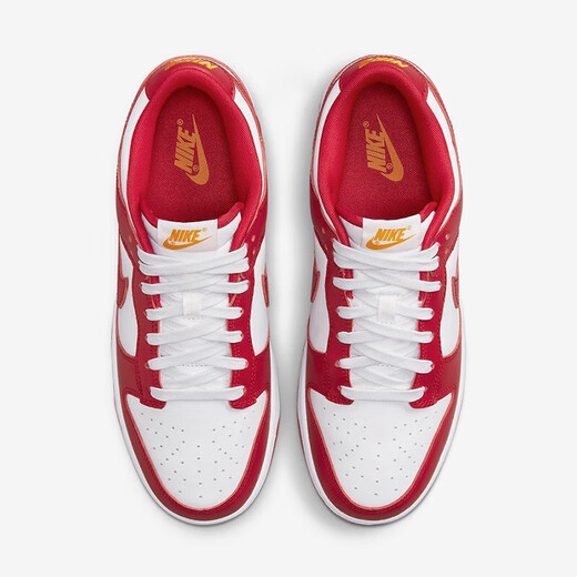 耐克（NIKE）【潮鞋】AirJordaaj1板鞋男夏季低帮透气休闲轻便耐磨运动篮球鞋 DD1391-602复古白红 44