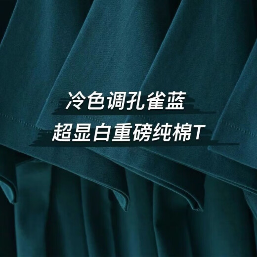 新疆棉重磅厚实不透纯棉短袖T恤男纯色宽松大码打底衫上衣 鹅黄色-【超重磅厚实不透】 L建议140-170斤