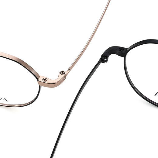 Monture de lunettes Swarovski monture en titane ultra-légère peut être équipée de lunettes anti-lumière bleue à haute myopie verres ultra-minces tendance pour hommes minces SC659 SC659 noir C16 la monture unique n'inclut pas les lentilles