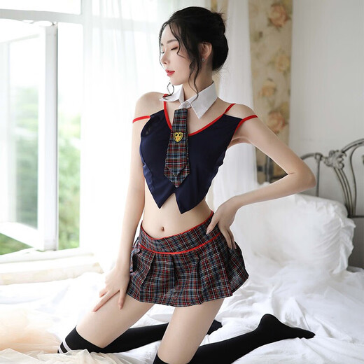 性感睡衣连体女极度诱惑套装女仆装吊带透视蕾丝角色扮演丝袜情趣 7027护士套装(粉色)