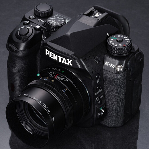 宾得(PENTAX)三公主35mm单反镜头标准定焦镜头 大光圈人像镜头用K1K12 KP K70 等  HDFA77mmF1.8mm二公主镜头黑色
