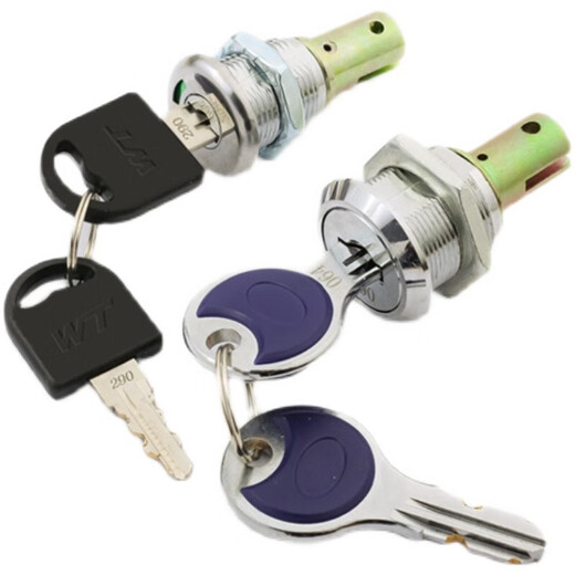 温利达锁芯汽修工具推车5抽屉五金工具箱小锁维修工具柜锁 9902 小号工具锁